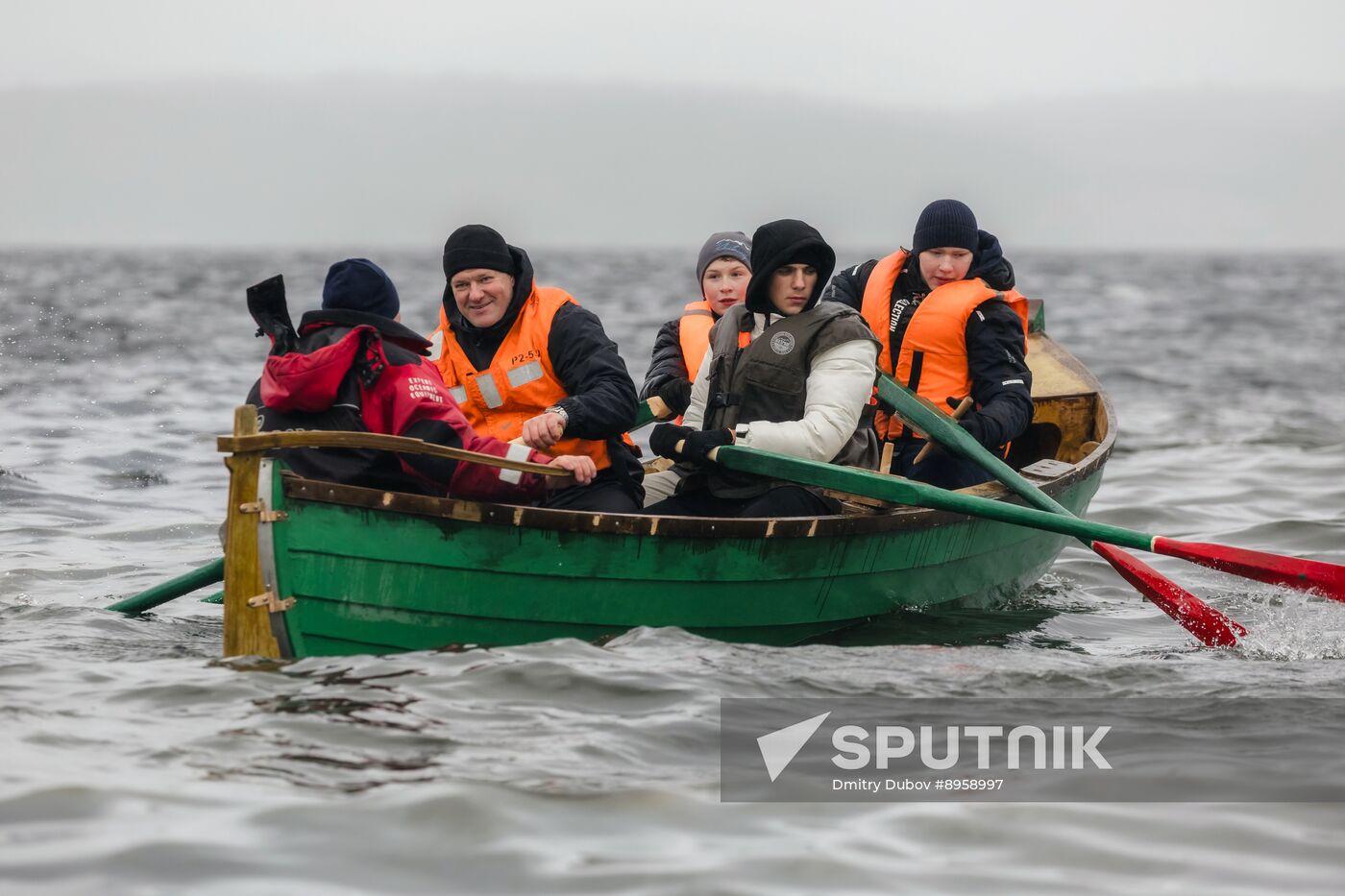 Russia Traditional Sailing Boat Race