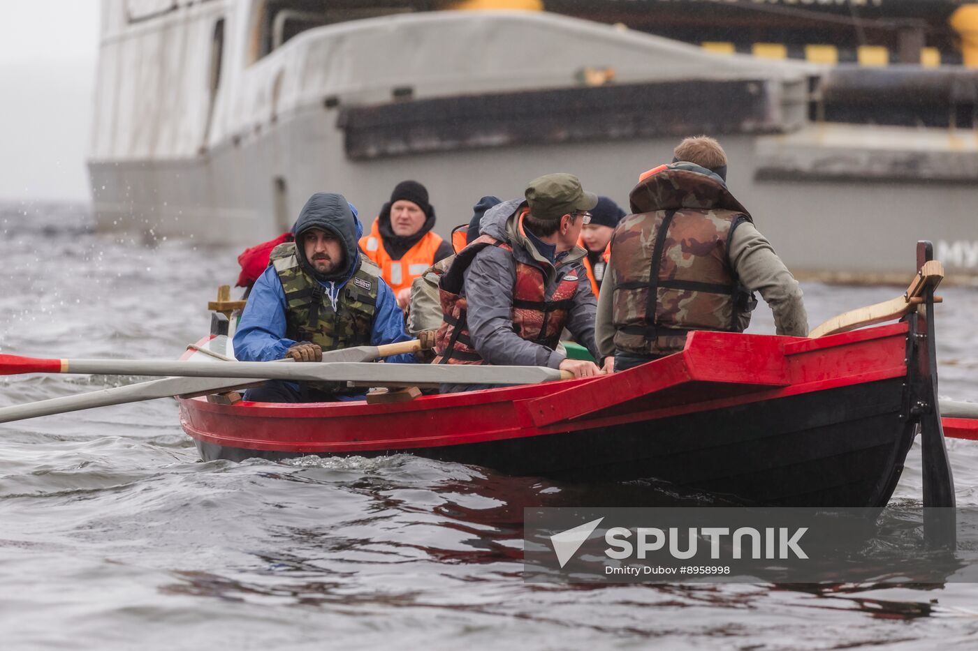 Russia Traditional Sailing Boat Race