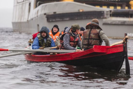 Russia Traditional Sailing Boat Race