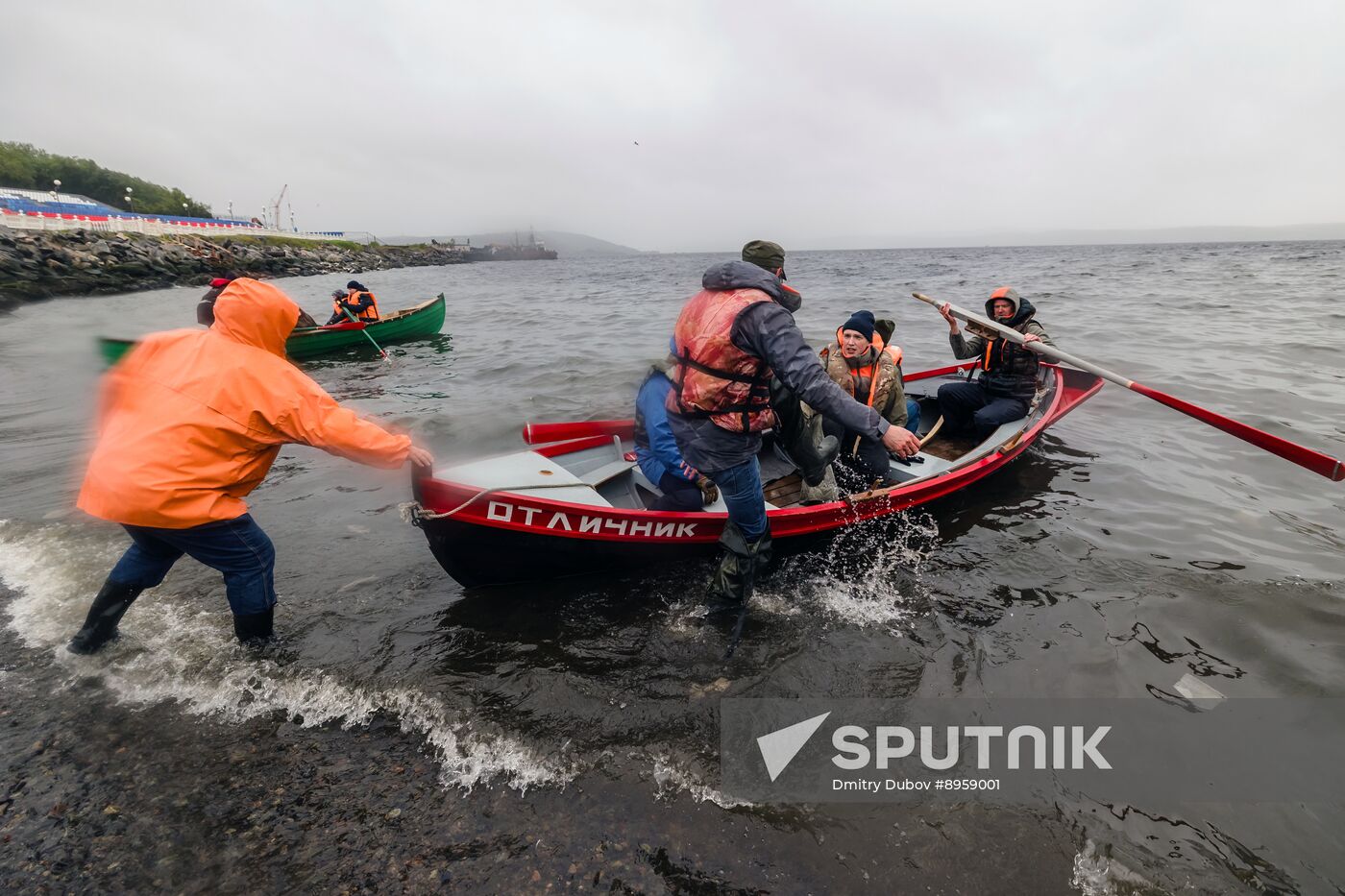 Russia Traditional Sailing Boat Race
