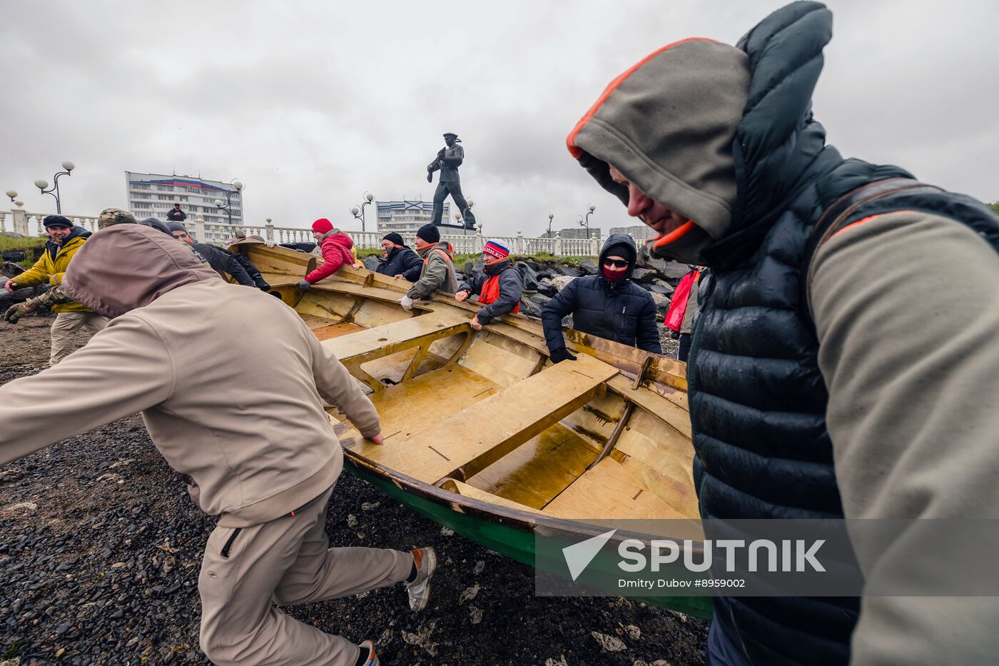 Russia Traditional Sailing Boat Race