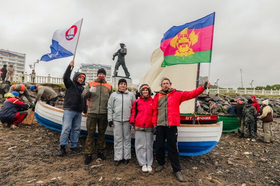 Russia Traditional Sailing Boat Race