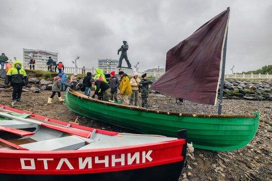 Russia Traditional Sailing Boat Race