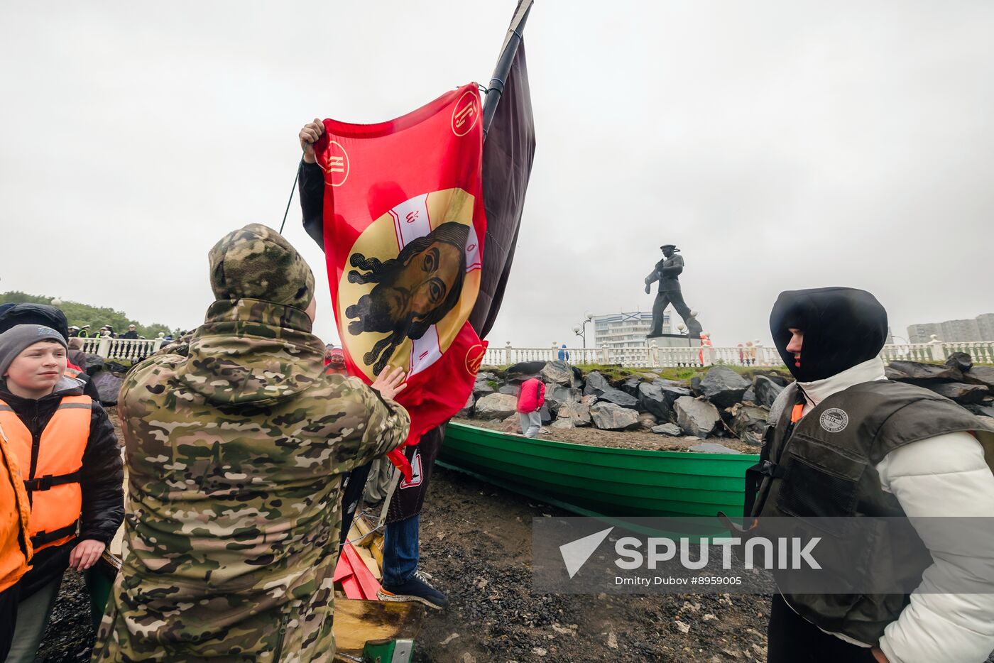 Russia Traditional Sailing Boat Race