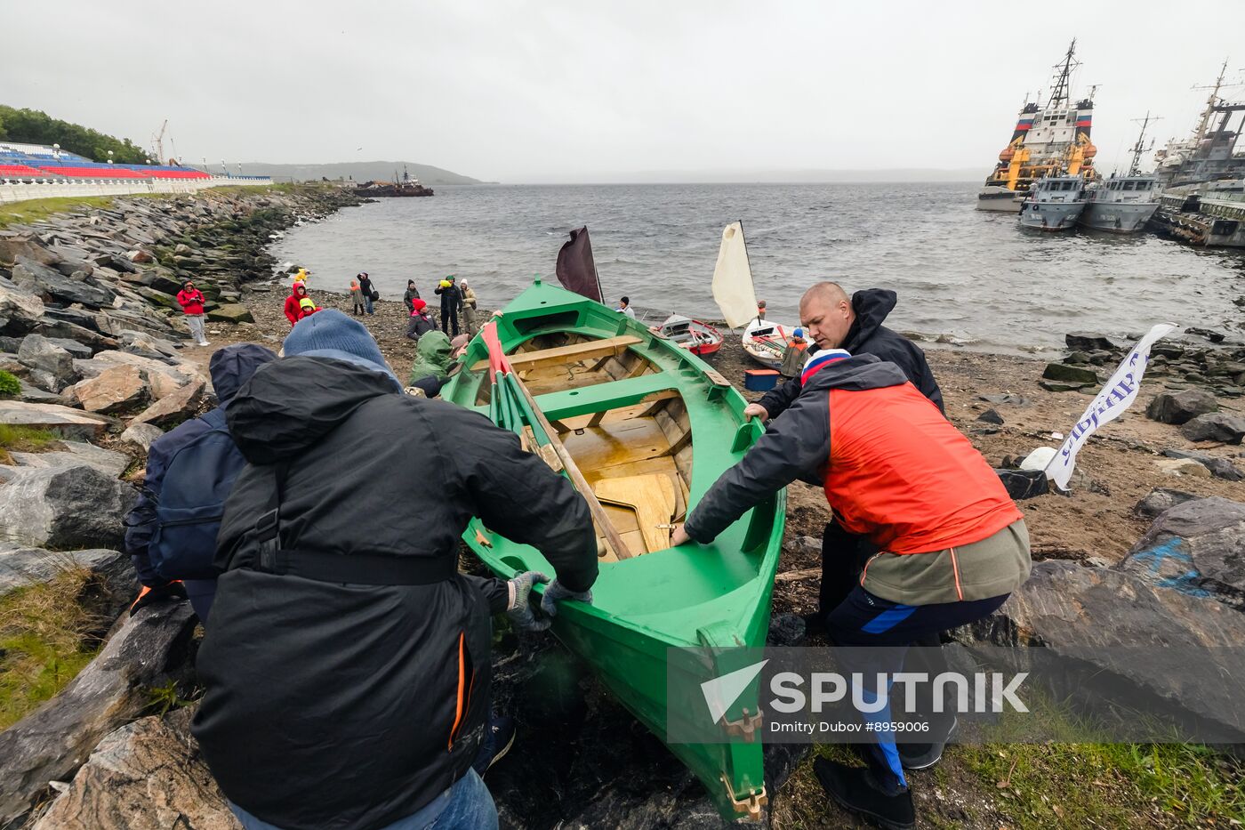 Russia Traditional Sailing Boat Race