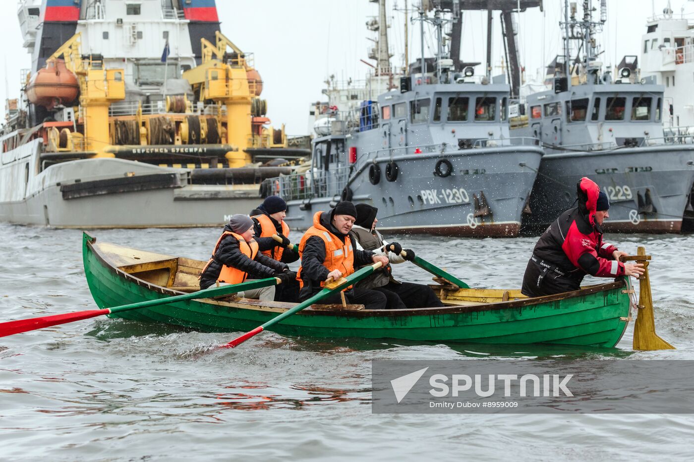 Russia Traditional Sailing Boat Race