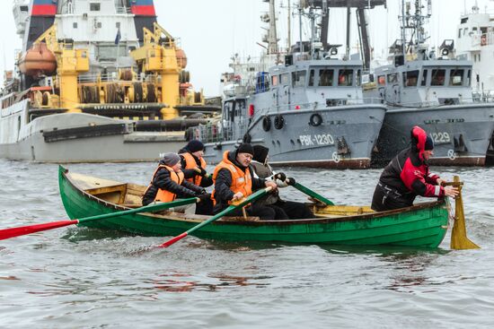 Russia Traditional Sailing Boat Race