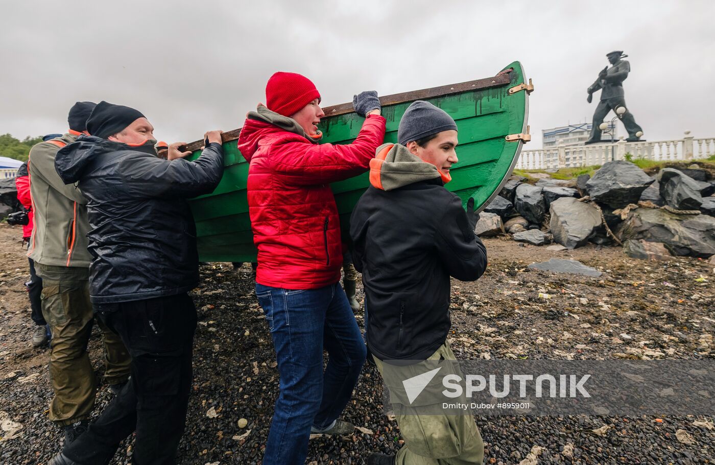 Russia Traditional Sailing Boat Race
