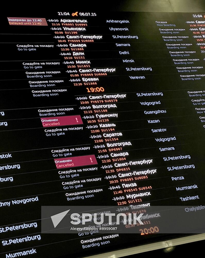 Russia Air Traffic