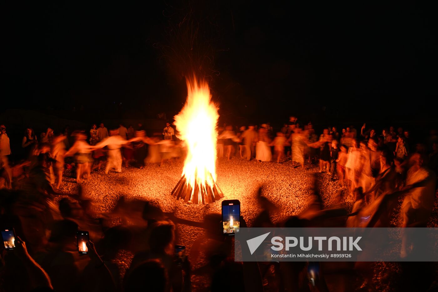 Russia Crimea Ivan Kupala Night