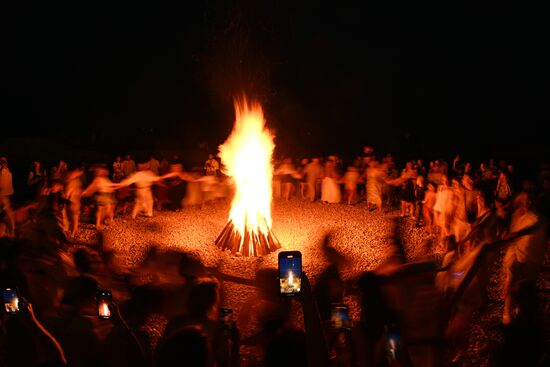 Russia Crimea Ivan Kupala Night