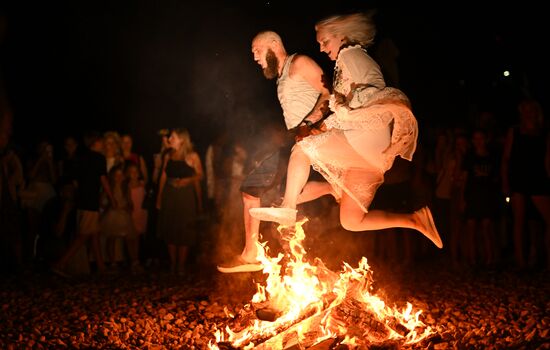 Russia Crimea Ivan Kupala Night