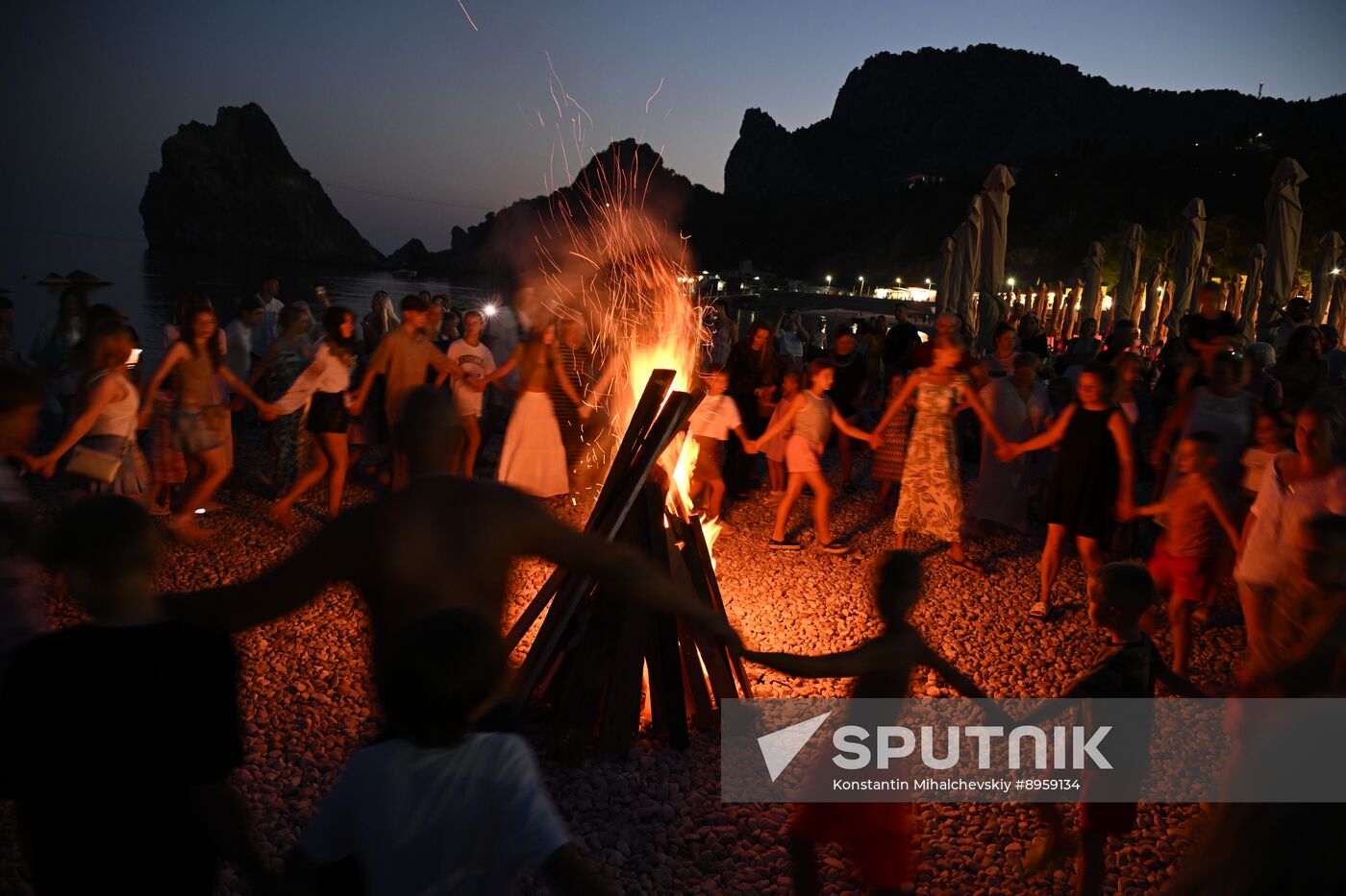 Russia Crimea Ivan Kupala Night