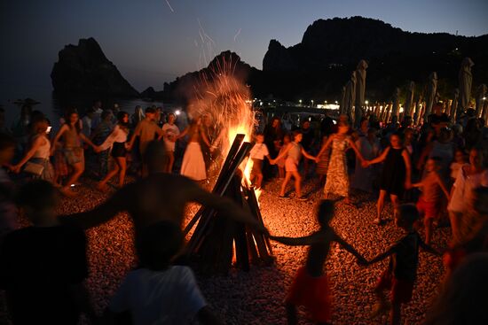 Russia Crimea Ivan Kupala Night