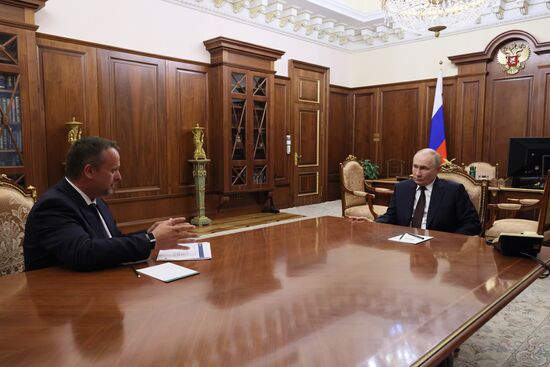 Russia Putin Acting Transport Minister