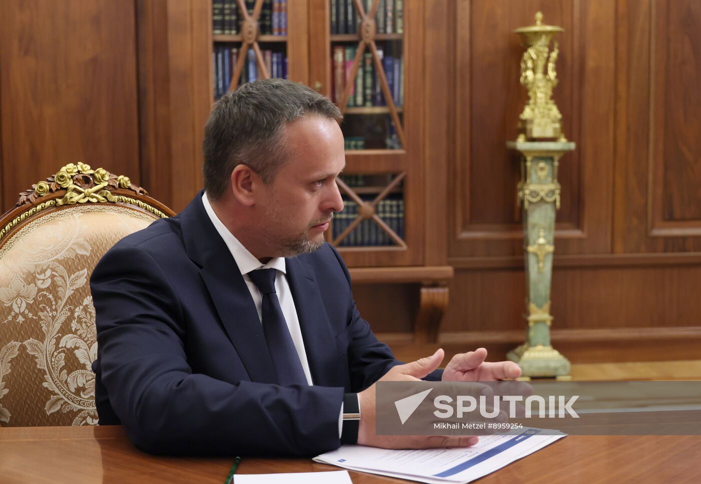 Russia Putin Acting Transport Minister