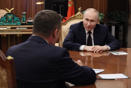 Russia Putin Acting Transport Minister