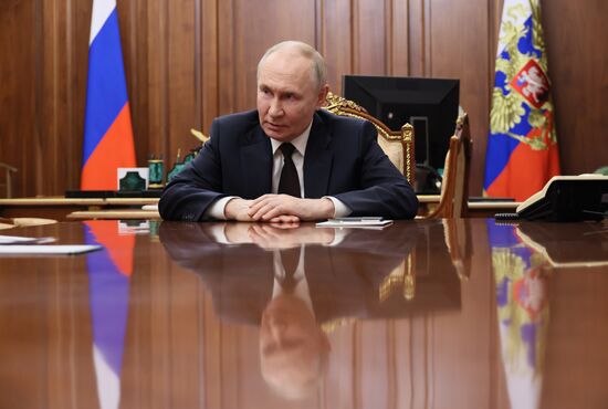 Russia Putin Acting Transport Minister