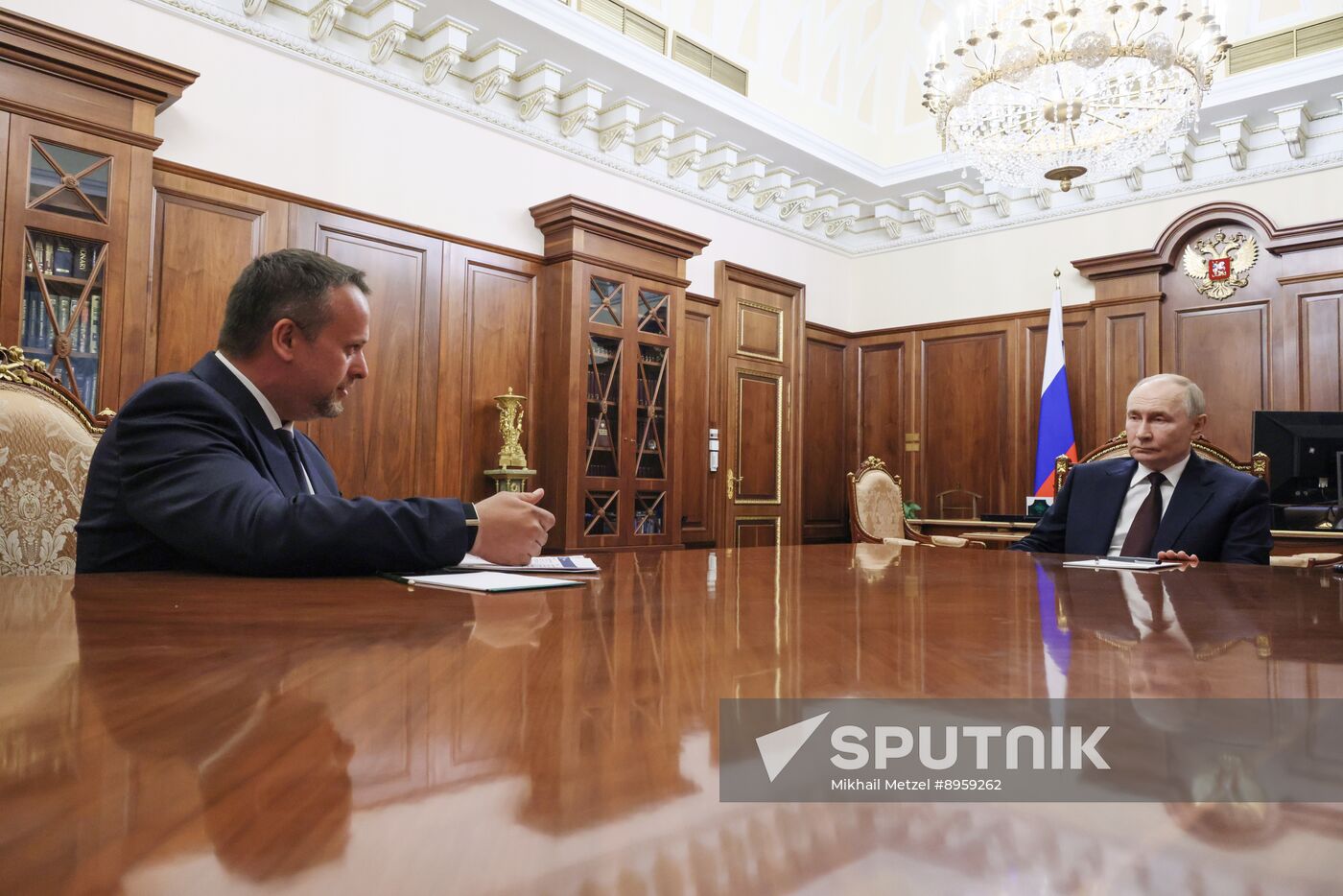 Russia Putin Acting Transport Minister