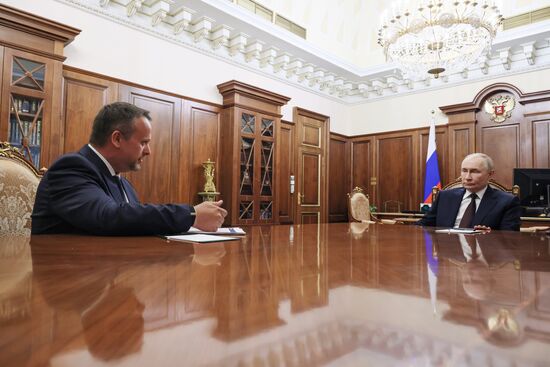 Russia Putin Acting Transport Minister
