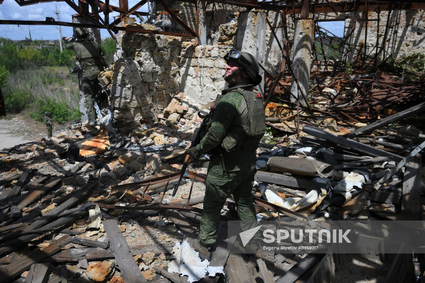Russia Ukraine Military Operation Signal Unit
