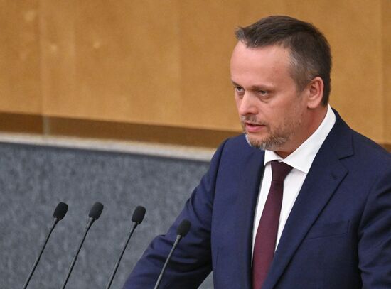 Russia Parliament Acting Transport Minister