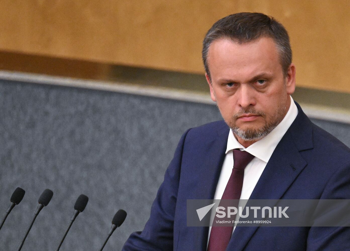 Russia Parliament Acting Transport Minister