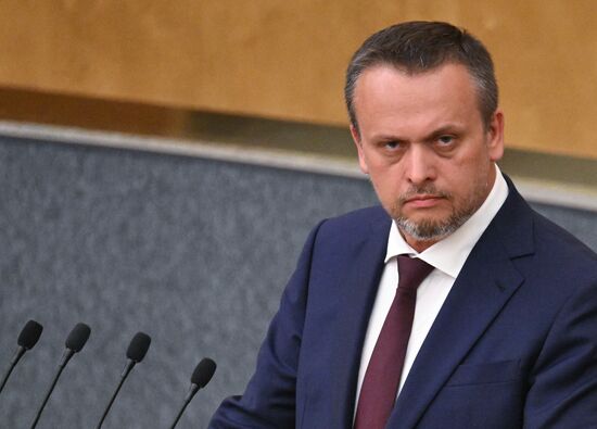 Russia Parliament Acting Transport Minister