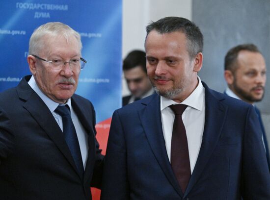 Russia Parliament Acting Transport Minister