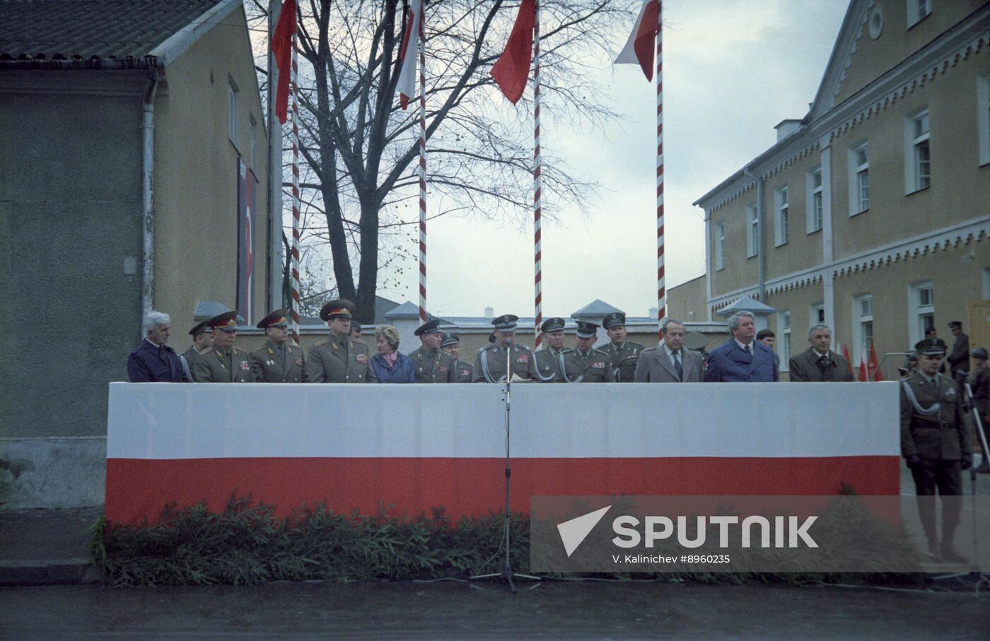 Granting border outpost the title of Polish-Soviet Friendship Outpost