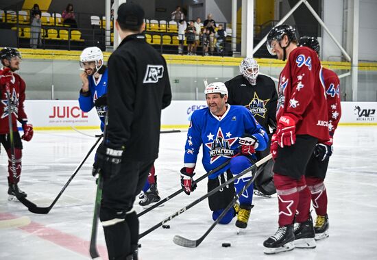 Russia Ice Hockey Match of Year Training