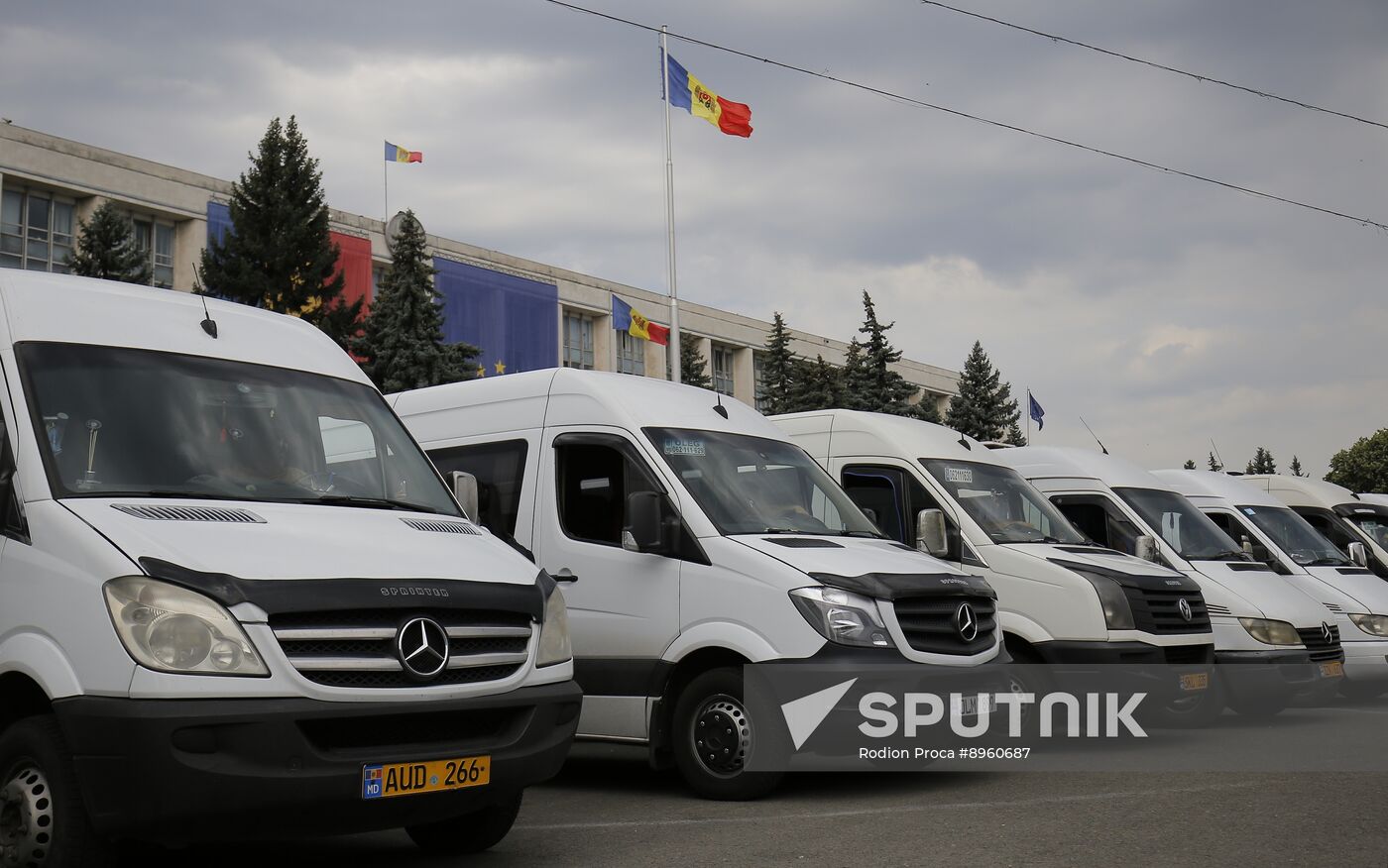 Moldova Transport Operators Protest