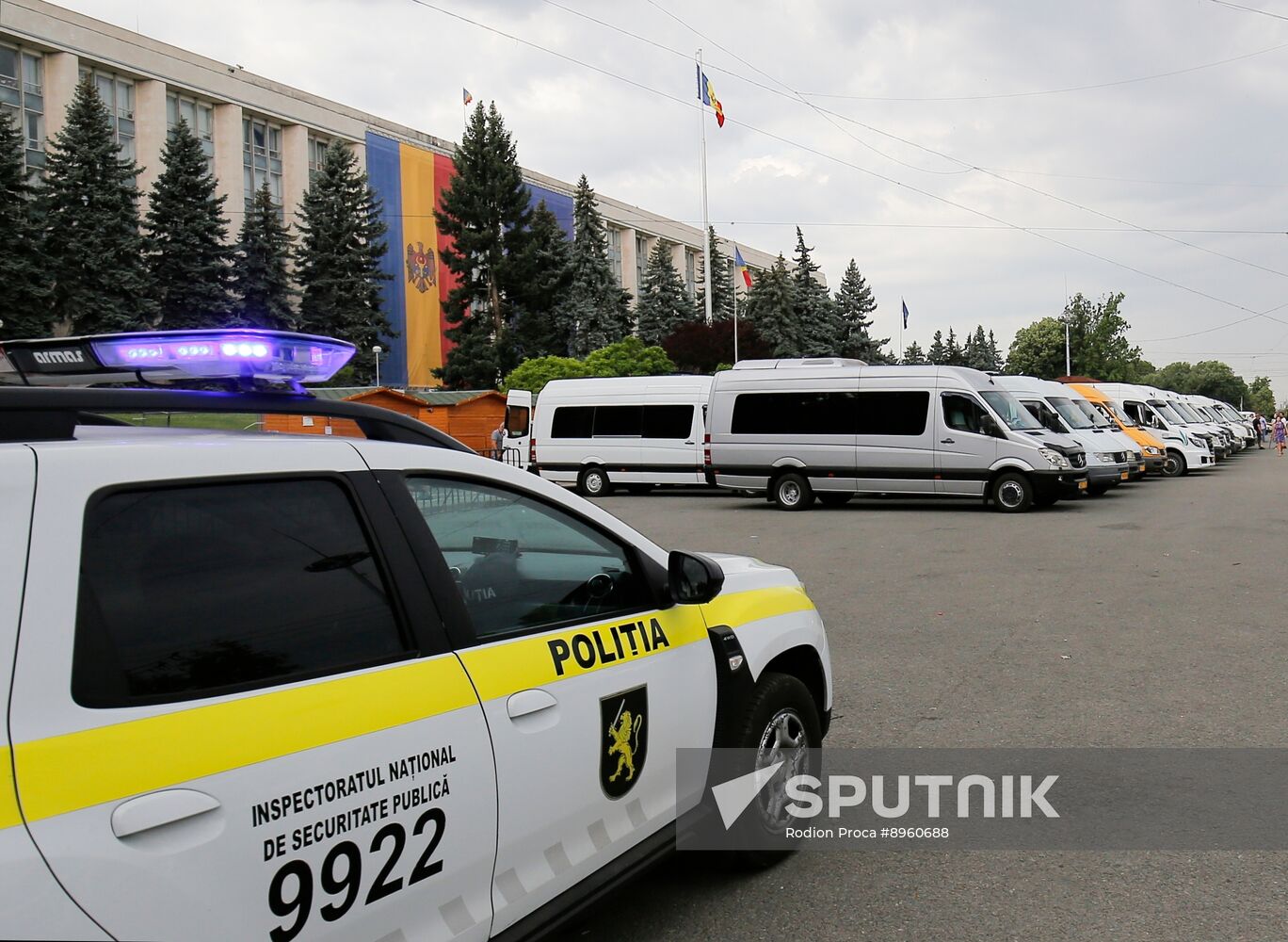 Moldova Transport Operators Protest