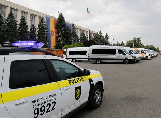 Moldova Transport Operators Protest