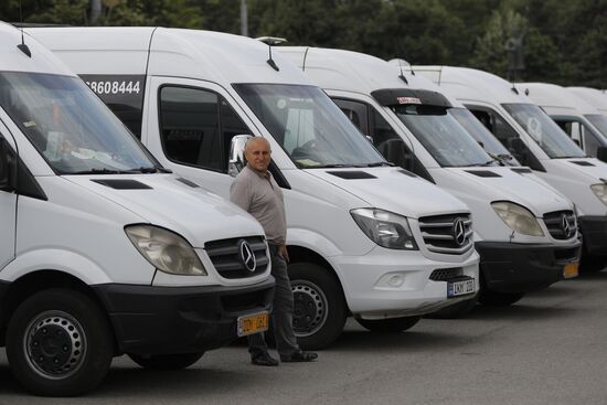 Moldova Transport Operators Protest