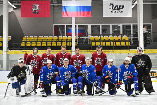 Russia Ice Hockey Match of Year Training