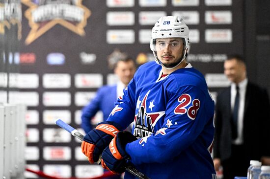 Russia Ice Hockey Match of Year Training