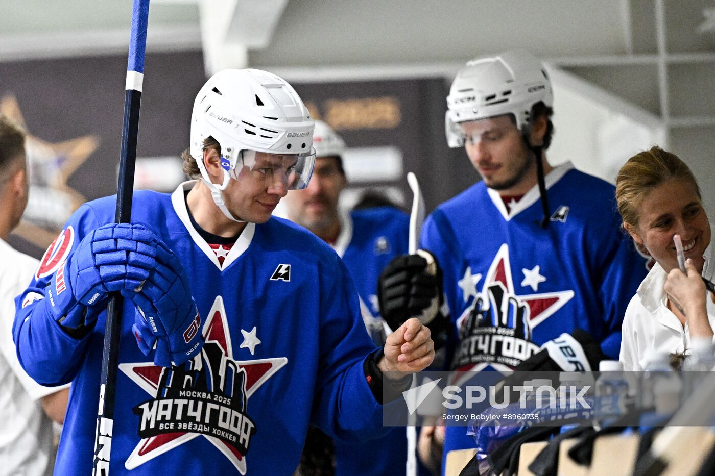 Russia Ice Hockey Match of Year Training
