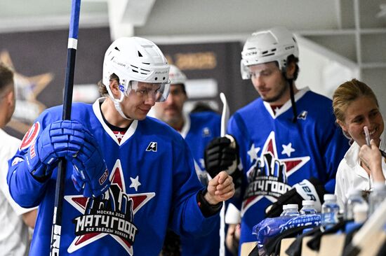 Russia Ice Hockey Match of Year Training