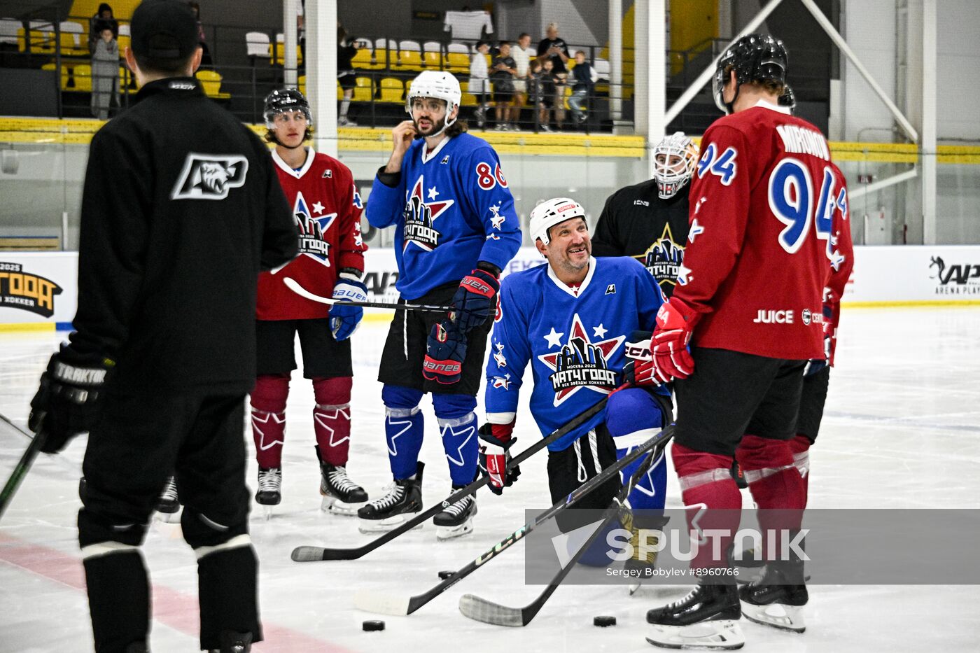 Russia Ice Hockey Match of Year Training