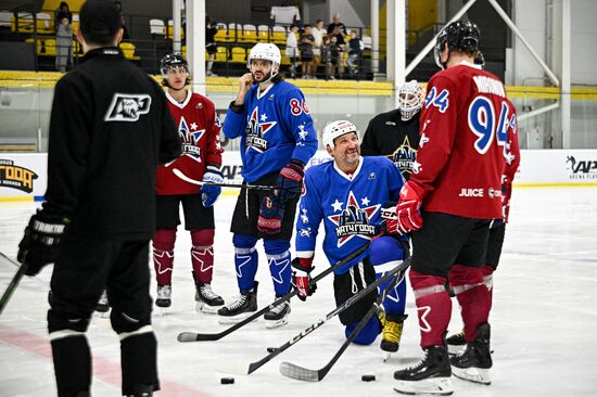 Russia Ice Hockey Match of Year Training