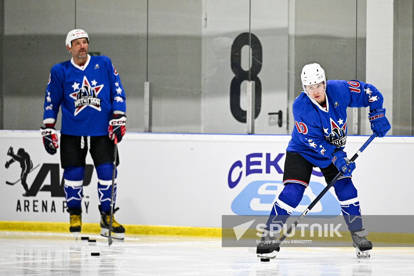 Russia Ice Hockey Match of Year Training