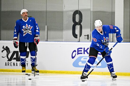 Russia Ice Hockey Match of Year Training