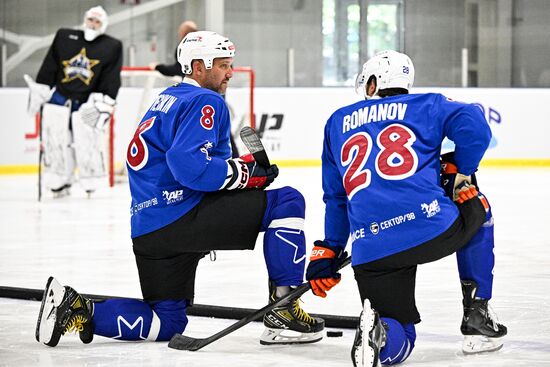 Russia Ice Hockey Match of Year Training