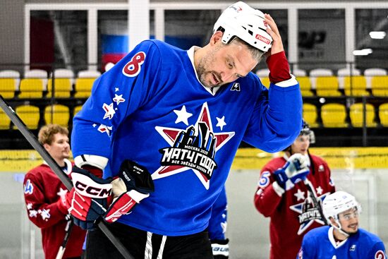 Russia Ice Hockey Match of Year Training