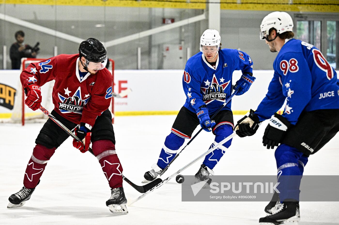 Russia Ice Hockey Match of Year Training