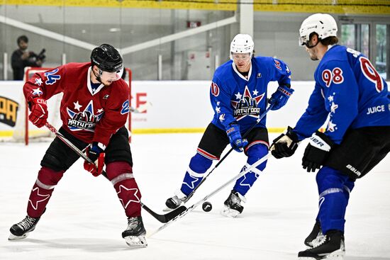 Russia Ice Hockey Match of Year Training