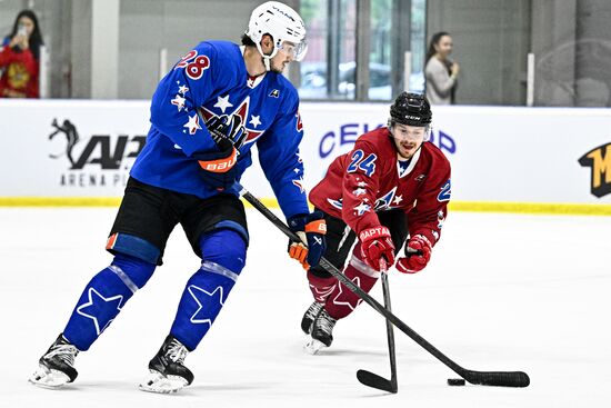 Russia Ice Hockey Match of Year Training
