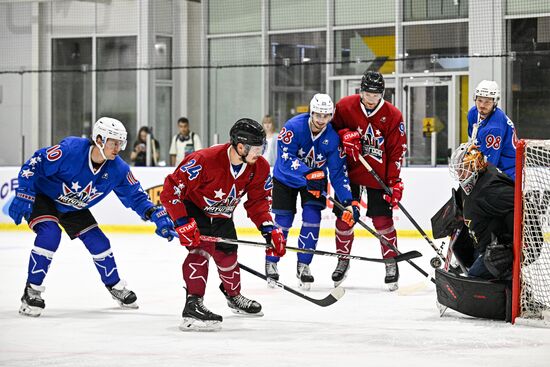 Russia Ice Hockey Match of Year Training