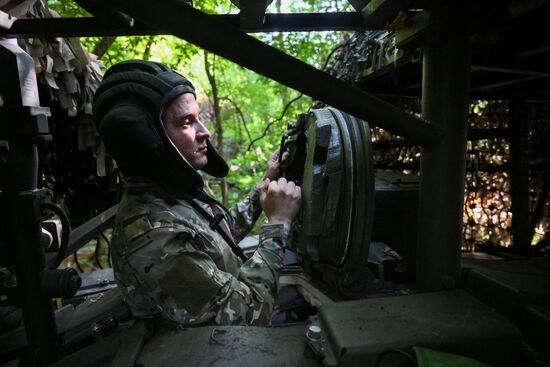 Russia Ukraine Military Operation Tank Units